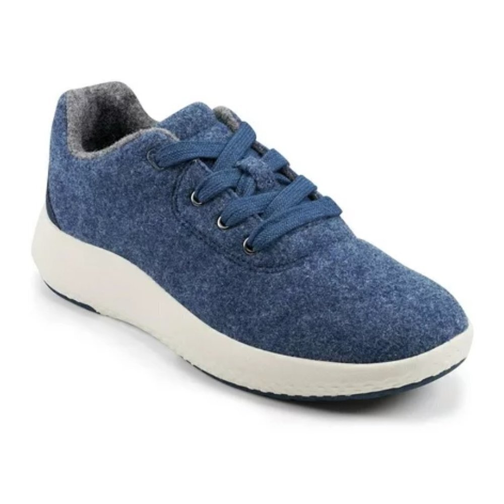 NWT Easy Spirit Ezdoesit Eco Sneakers Shoes Lace Up Microfiber Women’s Size 6.5